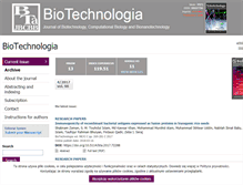 Tablet Screenshot of biotechnologia-journal.org